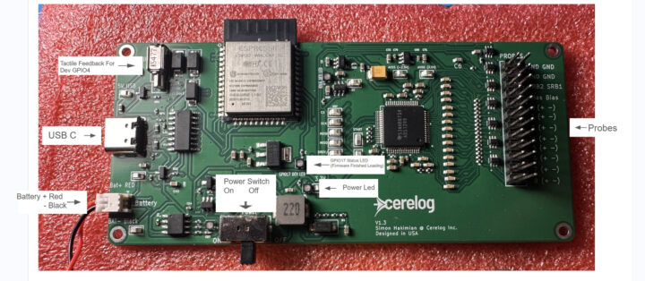 بررسی اجمالی سخت‌افزار Cerelog ESP EEG