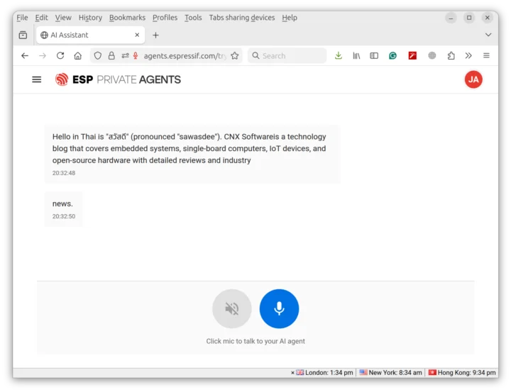 خداحافظی با الکسا و گوگل؟ Espressif به شما اجازه میدهد دستیار صوتی خصوصی خود را روی ESP32 بسازید! 3 پیشنمایش صوتی عاملهای خصوصی ESP