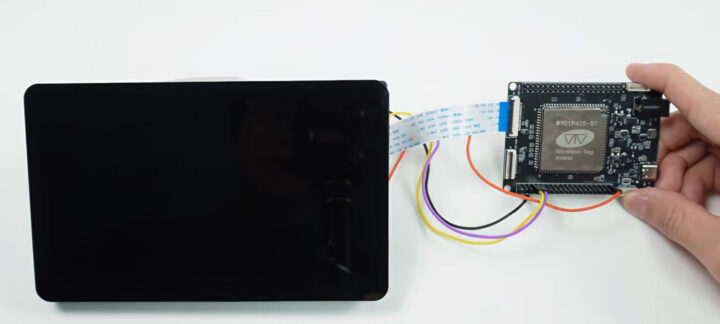 برد توسعه WTDKP4C5-S1 با نمایشگر