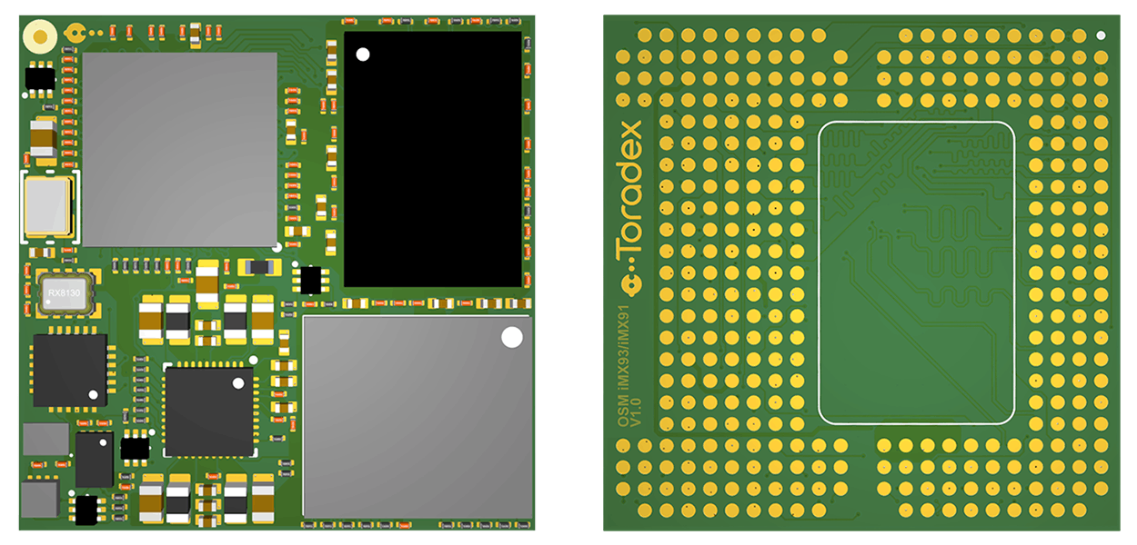 قدرتنمایی NXP i.MX 93 در ابعاد تمبر پستی! معرفی ماژولهای AI جدید Toradex 1 پردازنده Toradex OSM-standard