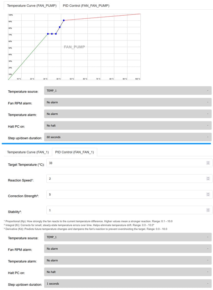 قدرت ESP32! کنترل کامل خنککننده مایع با پروژه متنباز WaKu-ctl 2 این کنترلر دارای رابط تحت وب برای کنترل خنککاری و نورپردازی است و همچنین امکان استخراج دادهها از طریق MQTT را فراهم میکند.