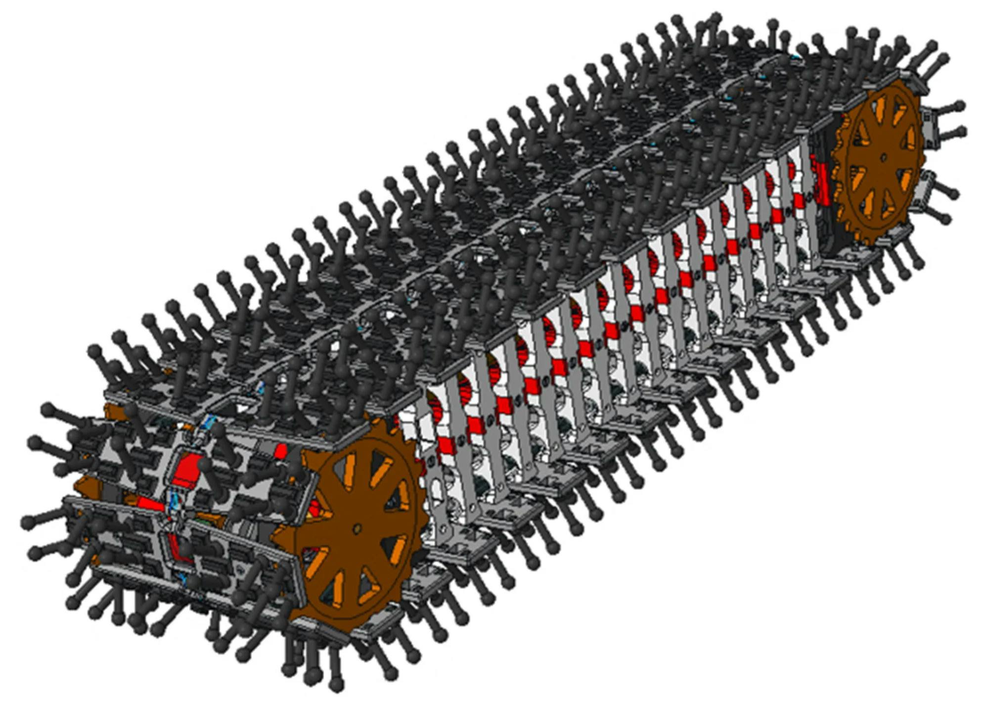 ربات خزنده Porcospino Flex؛ کنترل مکانیزم تاندونی با Raspberry Pi 4