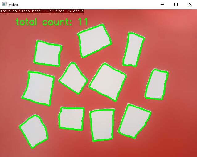 پروژه بینایی ماشین با پایتون و opencv (دسته بندی و شمارش اشیا بر اساس رنگ) 3 پروژه بینایی ماشین با پایتون و opencv (دسته بندی و شمارش اشیا بر اساس رنگ)