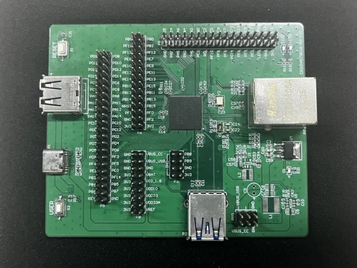 میکروکنترلر CH32H417 WCH با USB 3.0 ،UHS‑IF 500 MB/s و Ethernet Fast