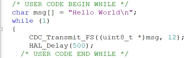 راه‌اندازی ارتباط USB در STM32