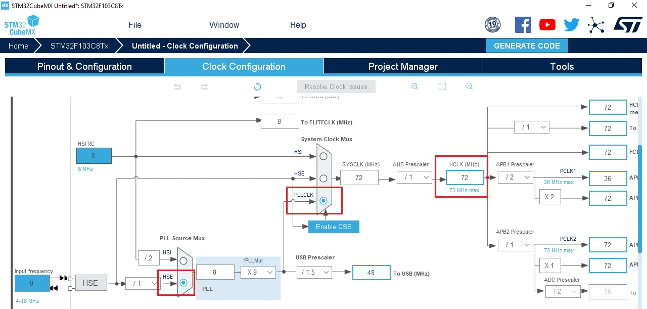 راه‌اندازی ارتباط USB در STM32