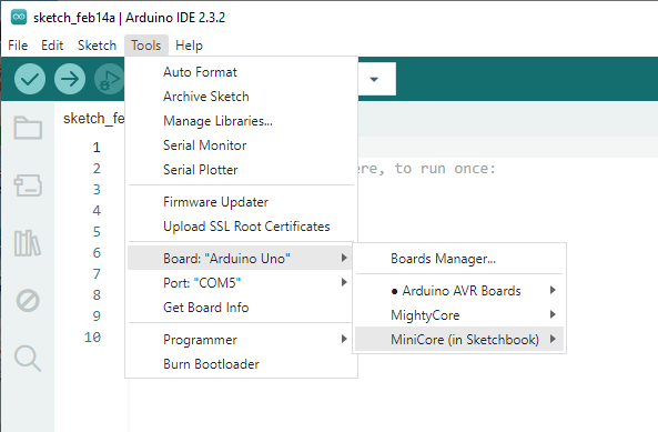 پروژه‌های اضافه شده به دو روش بالا