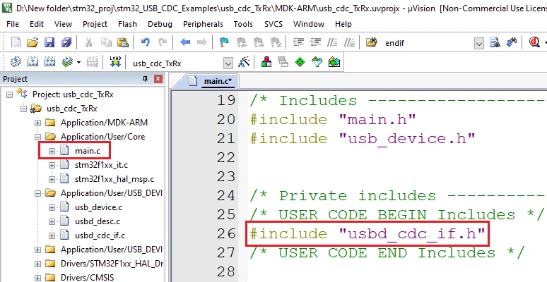 راه‌اندازی ارتباط USB در STM32