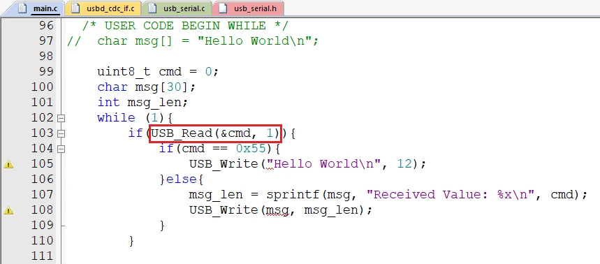 راهاندازی ارتباط USB در STM32 – قسمت سوم (دریافت داده با FIFO) 6 راهاندازی ارتباط USB در STM32 – قسمت سوم (دریافت داده با FIFO)