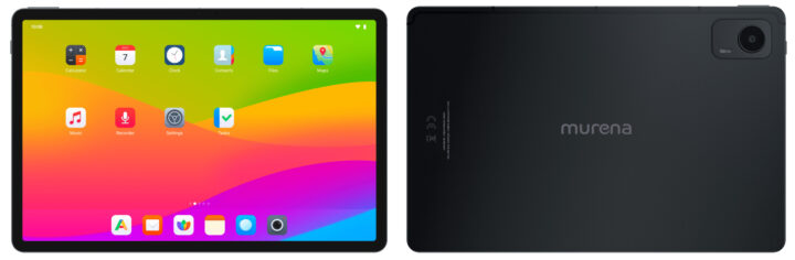 امنترین تبلت دنیا؟ بررسی Murena Volla با سیستمعامل ضدجاسوسی /e/OS 2 نمای جلو و عقب Murena Volla