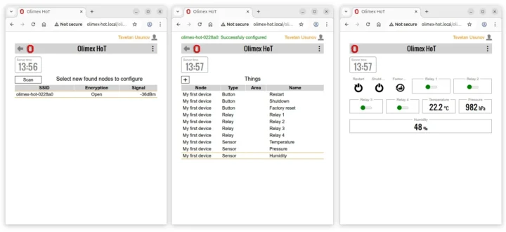 Olimex HoT؛ جایگزین سبک Home Assistant با ۱۲۸ مگابایت رم