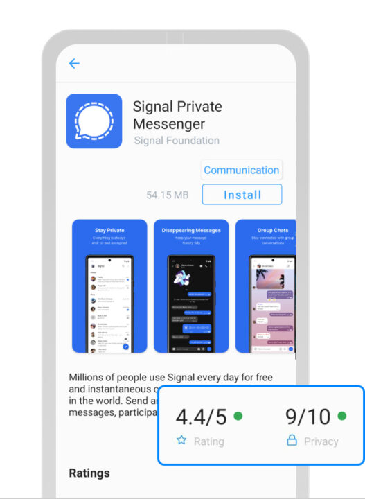امنترین تبلت دنیا؟ بررسی Murena Volla با سیستمعامل ضدجاسوسی /e/OS 3 امتیاز حریم خصوصی در برنامه