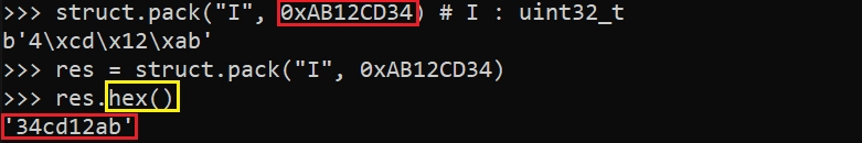  ارسال و دریافت داده‌های چند بایتی در Python