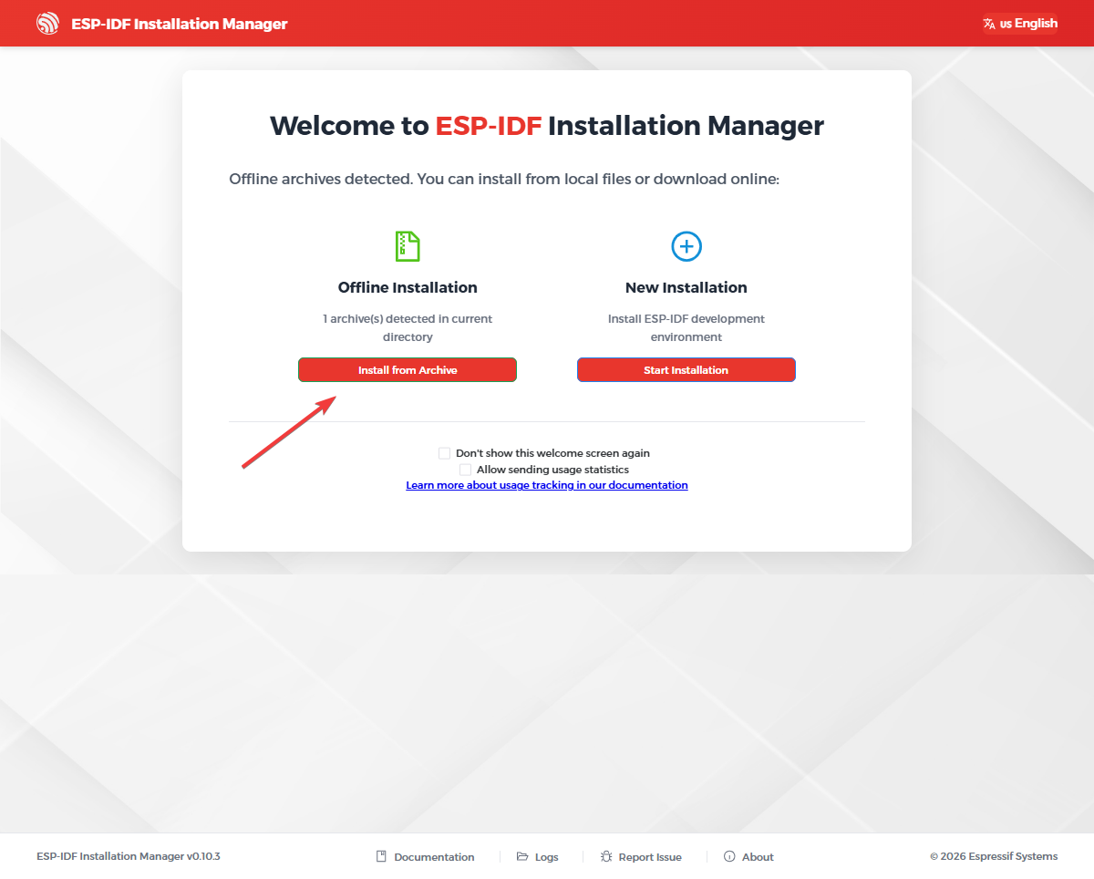 نصب esp-idf به صورت کاملا آفلاین برای برنامه نویسی پردازنده های سری ESP32