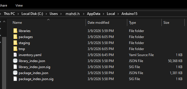 نصب نرم افزار آردوینو نسخه 2 بدون نیاز به اینترنت