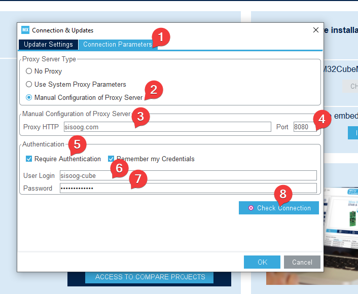 دانلود اتوماتیک پکیج های STM32CubeMX از سرور های سیسوگ