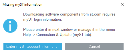 دانلود اتوماتیک پکیج های STM32CubeMX از سرور های سیسوگ