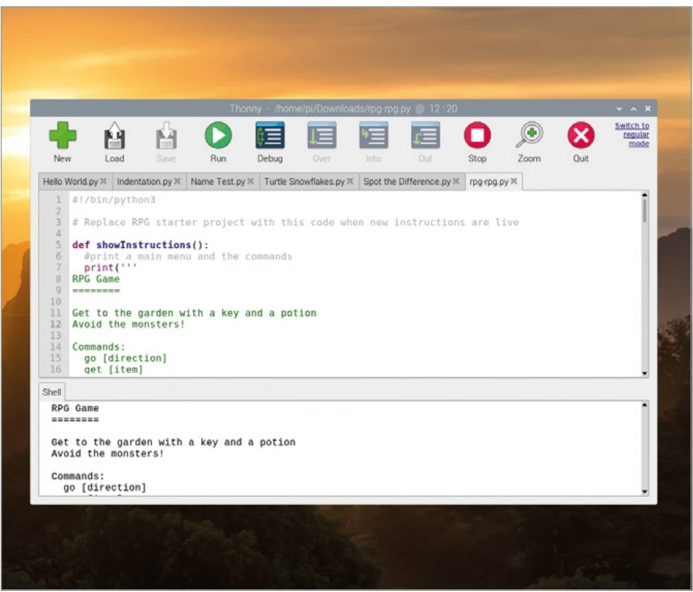 حال بازیکن می‌داند که باید چه کاری در بازی انجام دهد