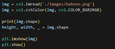 برش تصویر، مدیریت کانال‌های رنگی و ویرایش پیکسل‌ها با Array Indexing در پایتون