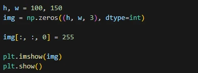 برش تصویر، مدیریت کانال‌های رنگی و ویرایش پیکسل‌ها با Array Indexing در پایتون