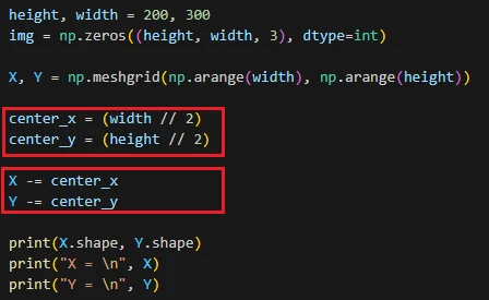 تولید ماسک دایروی و حلقوی در پردازش تصویر با پایتون