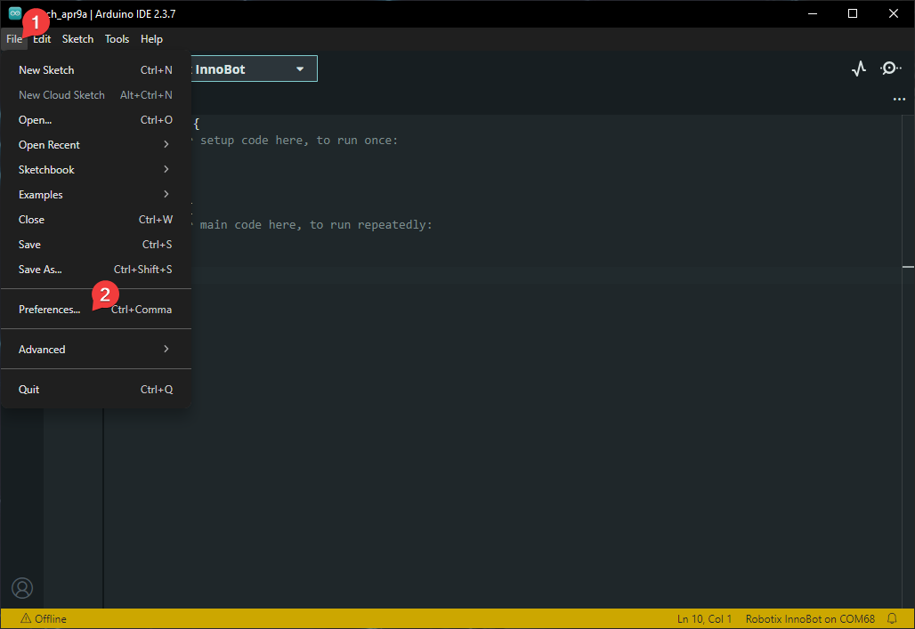 دانلود اتوماتیک کتابخانه و بردهای آردوینو از سرور های سیسوگ