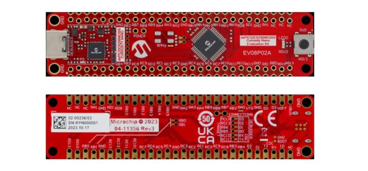 dsPIC33CK Value Line Curiosity Nano Evaluation Kit