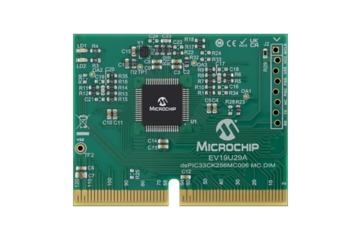 dsPIC33CK256MC006 Value Line Motor Control DIM