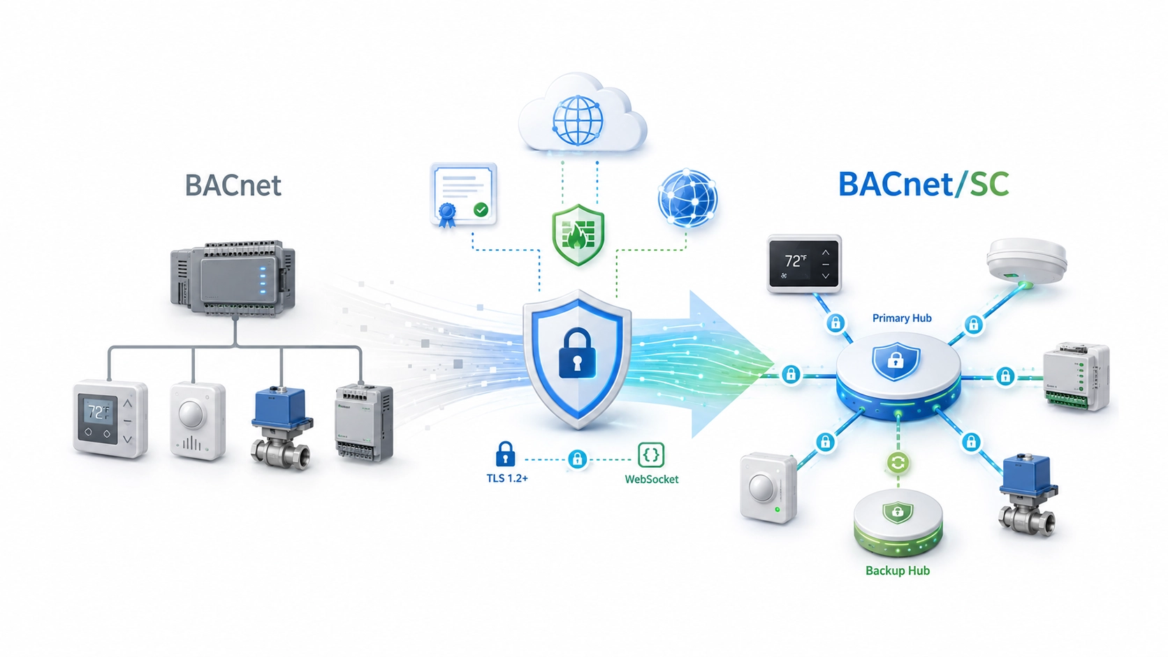 پروتکل BACnet چیست؟ آموزش جامع معماری، لایهها و امنیت اتوماسیون 3 امنیت سایبری