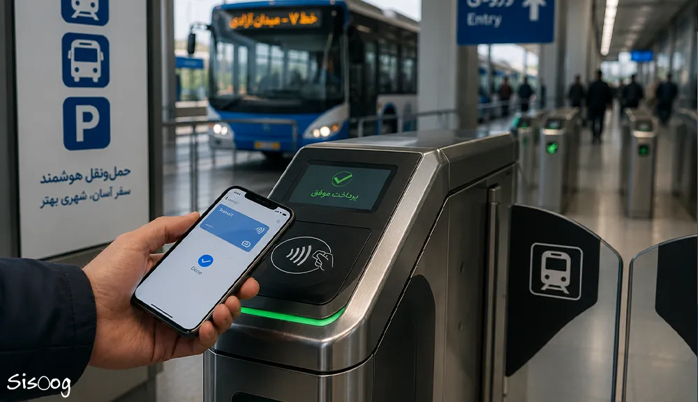 Public transportation NFC