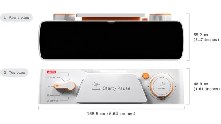 معرفی BUSY Bar؛ ابزار متنباز Flipper برای افزایش تمرکز با STM32 و Matter 2 نمای روی BUSY Bar