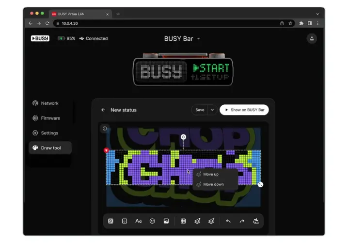 معرفی BUSY Bar؛ ابزار متنباز Flipper برای افزایش تمرکز با STM32 و Matter 4 ابزار Draw
