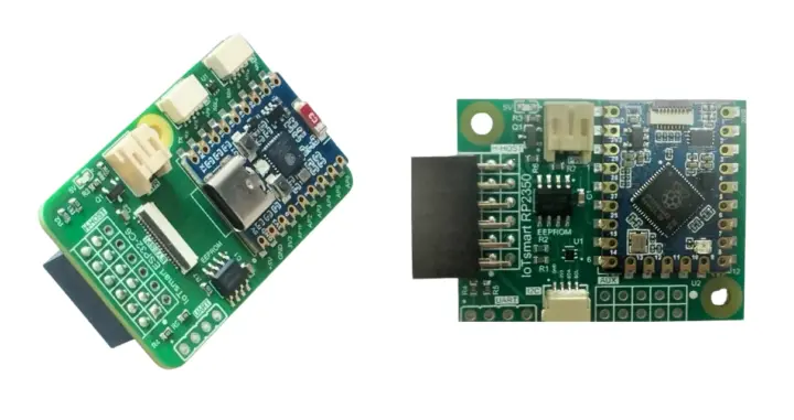 ماژول‌های IoTsmart ESP32-C6 و IoTsmart RP2350A که هر دو مبتنی بر بردهای Waveshare مانند ESP32-C6 Zero هستند.