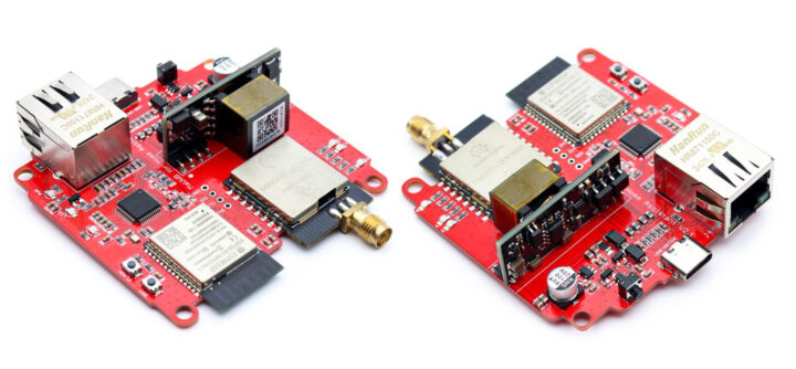 ماژول Makerfabs MaUWB برای Home Assistant معرفی شد | ESP32-S3 و UWB 1 MaUWB for Home Assistant Internal PCB