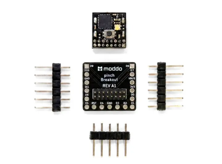 معرفی Moddo Pinch؛ کوچکترین برد ۳۲ بیتی سازگار با آردوینو در جهان 3 کیت PCB برد Pinch