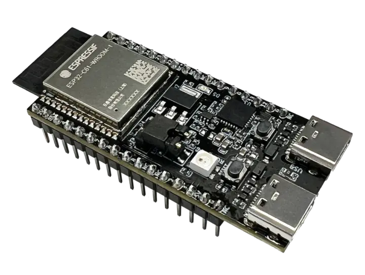 برد توسعه مدل ESP32-C61-DevKitC-1 به همراه ماژول ESP32-C61-WROOM-1